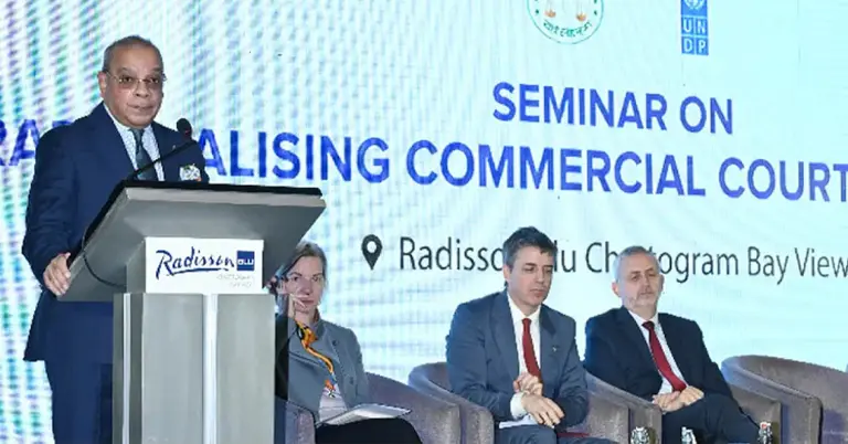 কমার্শিয়াল কোর্ট বাস্তবায়ন হলে বিনিয়োগে বাংলাদেশের অবস্থান আরও সুসংহত হবে: প্রধান বিচারপতি